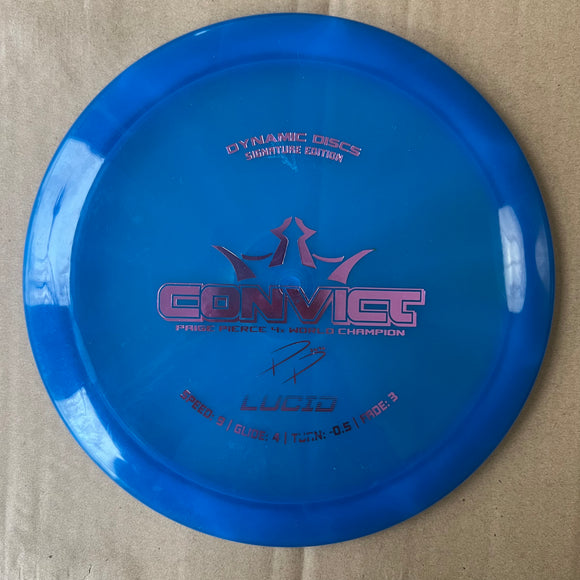 Dynamic Discs Lucid Convict - Paige Pierce 4x World Champion Signature Edition