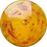 Ocean Discs Swirly Pacific Sea Turtle - Logo Stamp