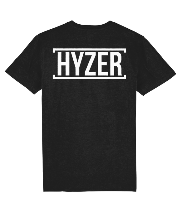Hyzer Disc Golf T-Shirt White
