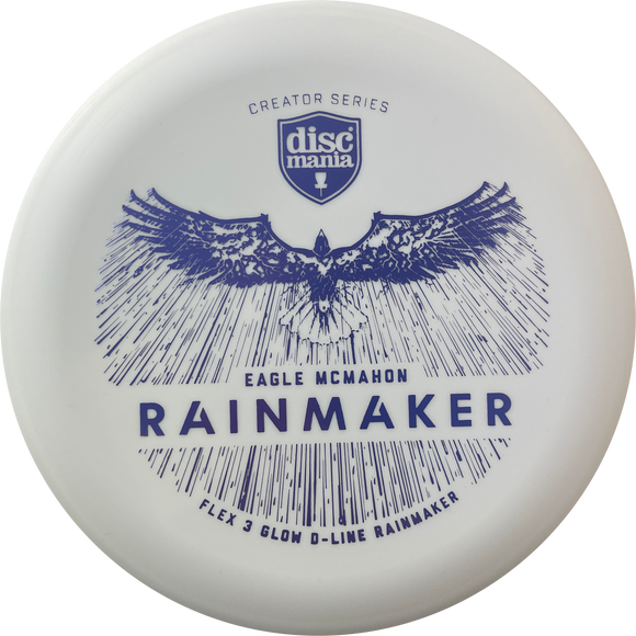 Discmania Glow D-Line Rainmaker Flex 3 - Eagle McMahon Creator Series